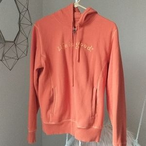 Zip up sweatshirt